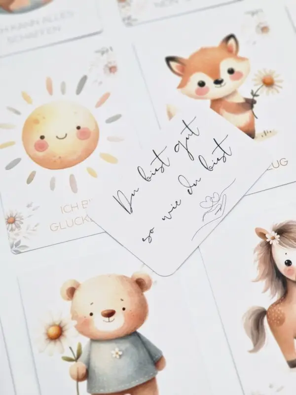 Affirmationen für Kinder helfen bei der Entwicklung von Emotionen