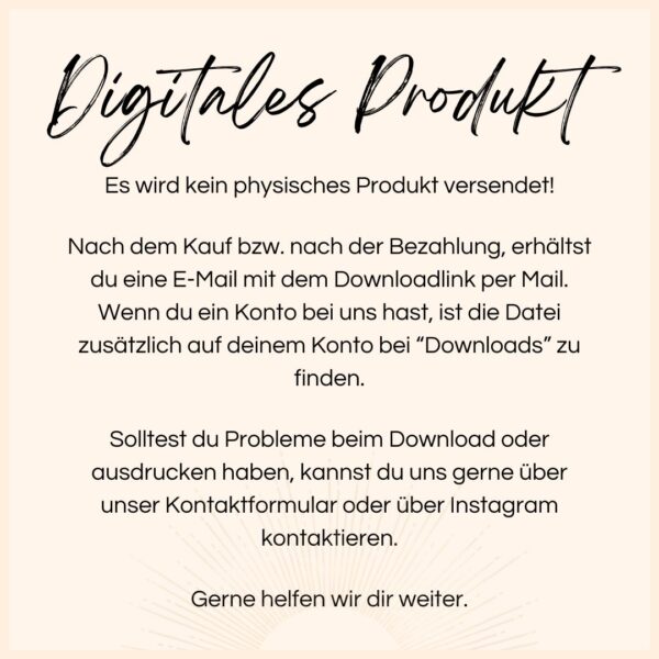 Anleitung Digitaler Download