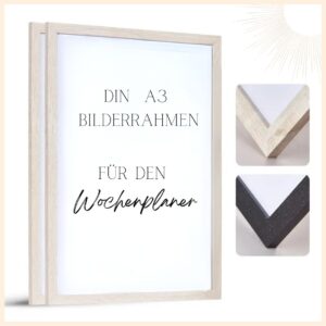 Bilderrahmen A3 Wochenplaner