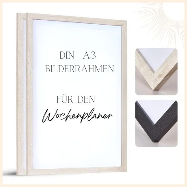 Bilderrahmen A3 Wochenplaner