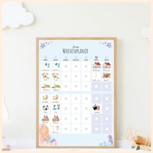 Routineplaner-fuer-Kinder-Meerjungfrau