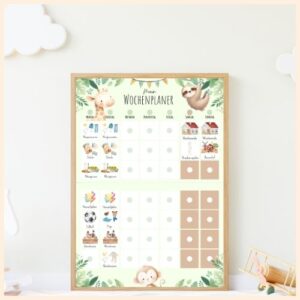 Wochenplaner-fuer-Kinder-Dschungel